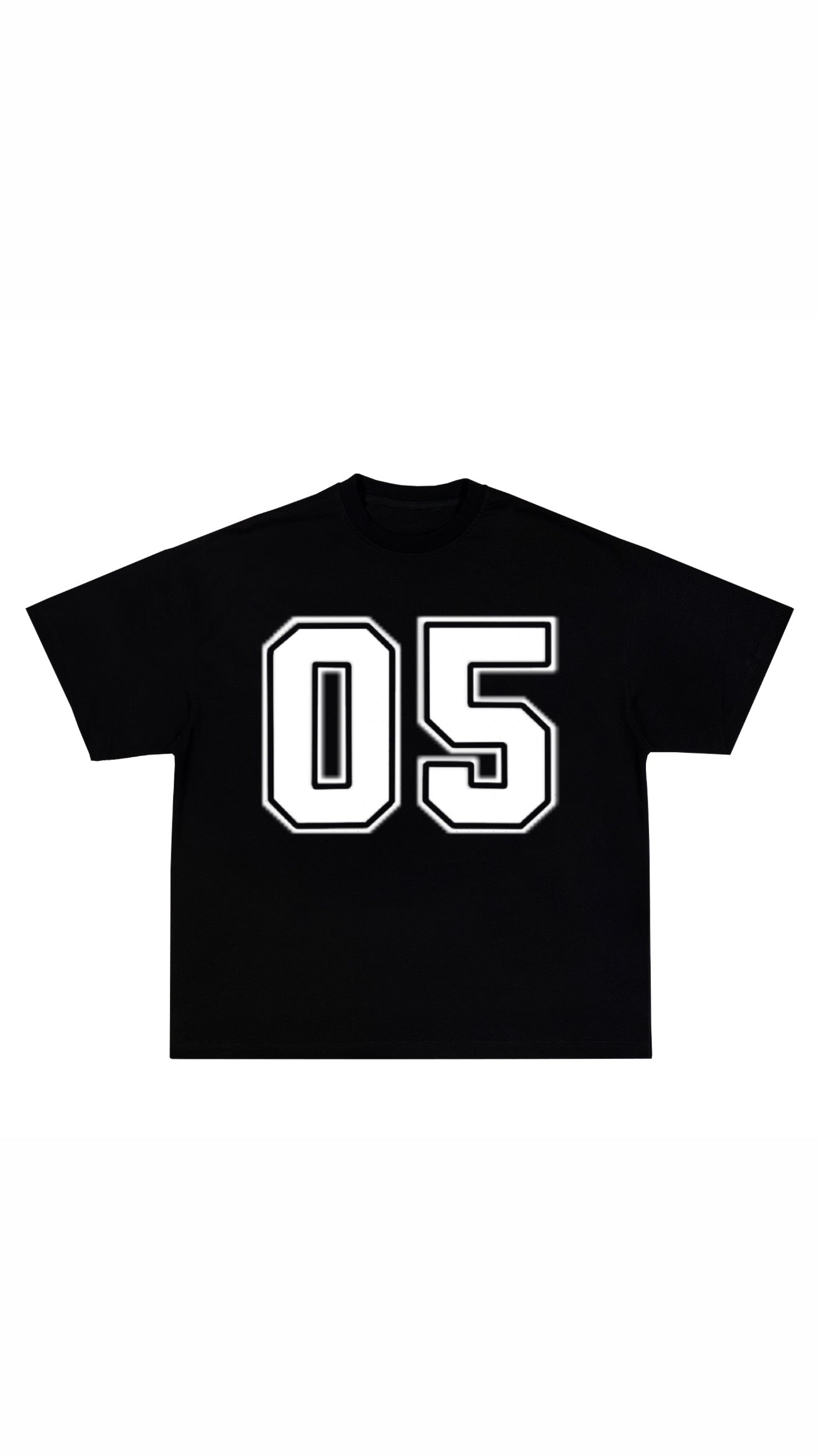 Black Miles Bleu Jersey Tee